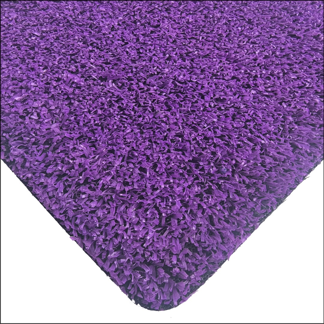 Patchwork colorful grass pattern