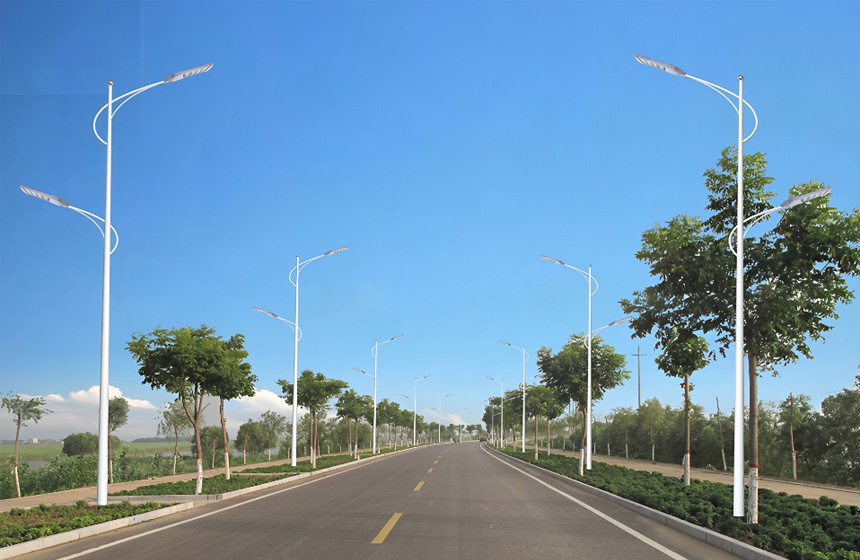 Gabungan sempurna pos lampu dan pangkalan lampu