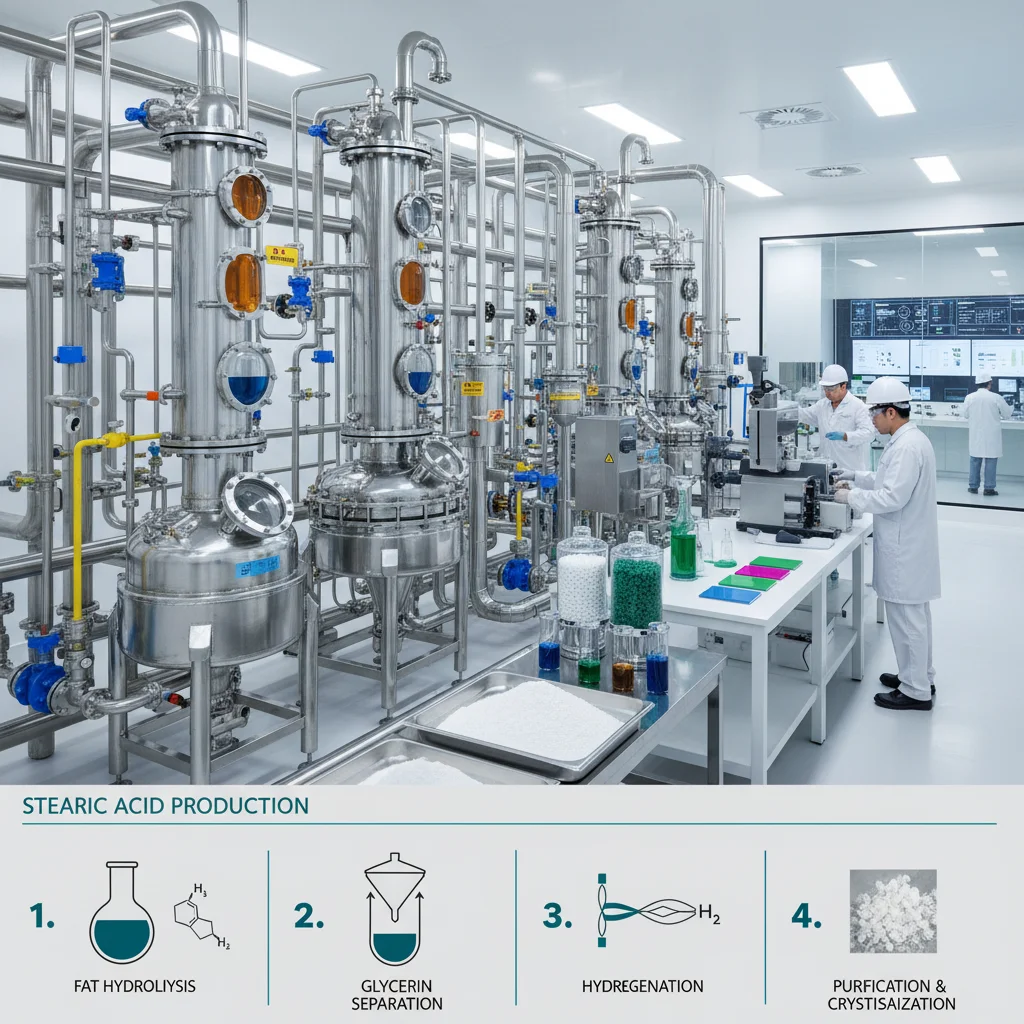 Comprehensive Guide to Stearic Acid Properties Applications and Sourcing