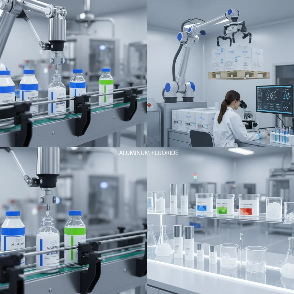 Premium Grade Aluminum Fluoride Synthesis