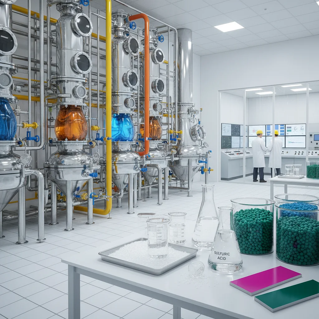 Comprehensive Guide to Sulfuric Acid Properties Production and Safe Handling