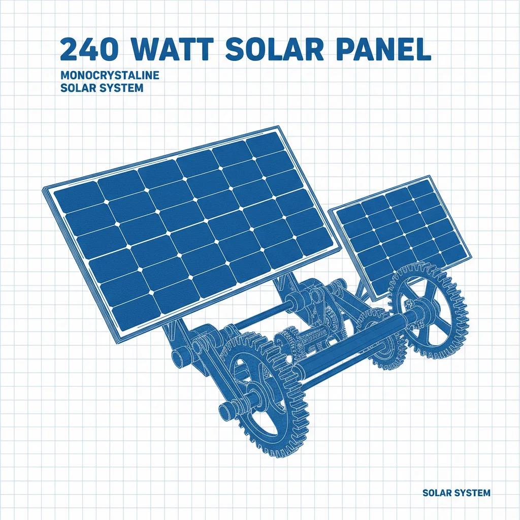 Maximize Energy Efficiency with a 240 watt solar panel Guide