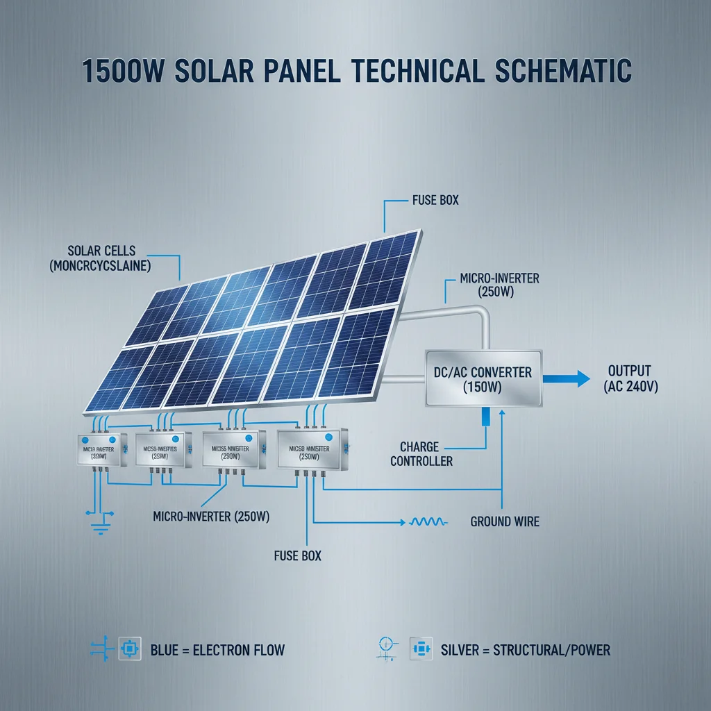 Harnessing Sustainable Power A Comprehensive Guide to 1500 Watt Solar Panel Systems