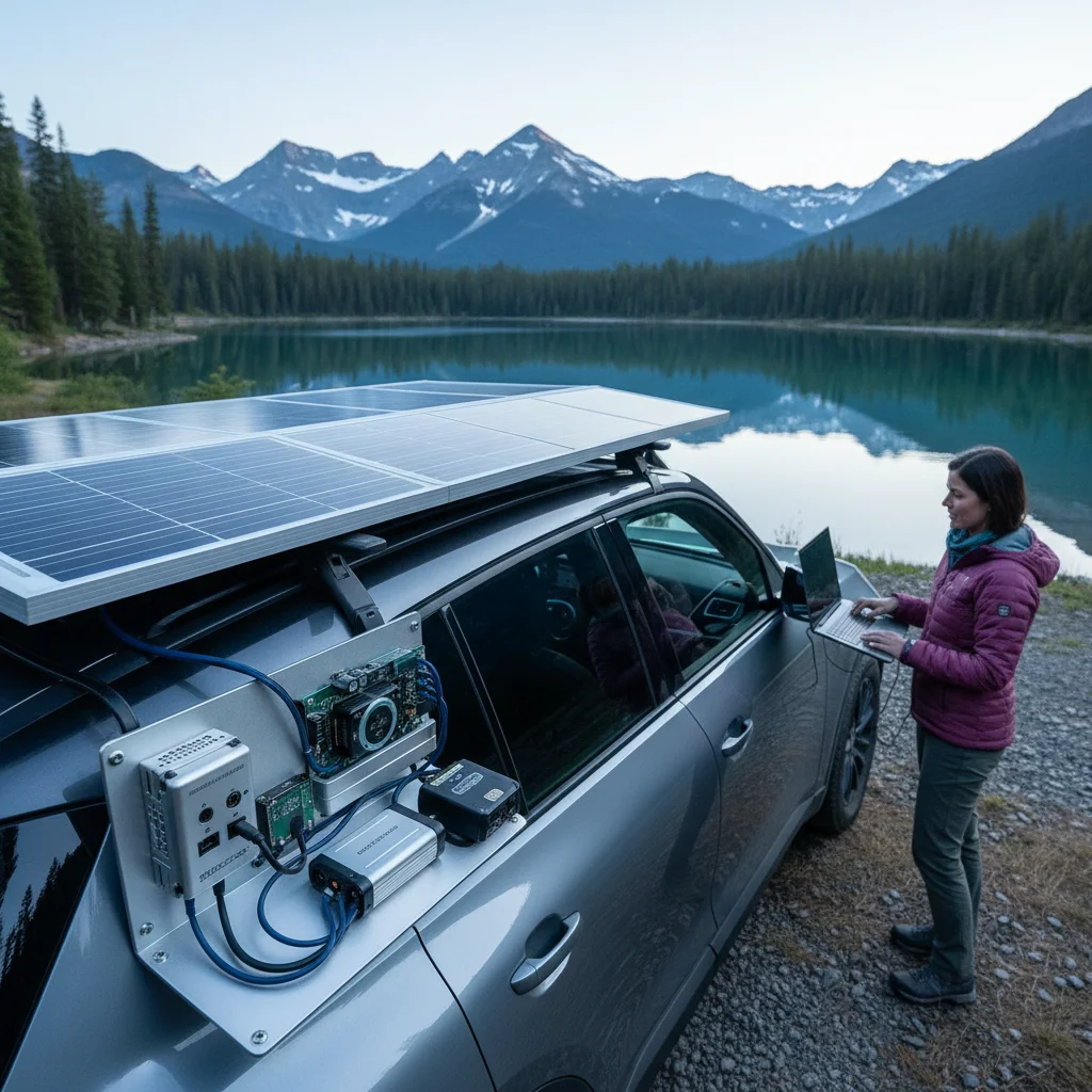 Harnessing Sustainable Energy with a 120 Watt Solar Panel System