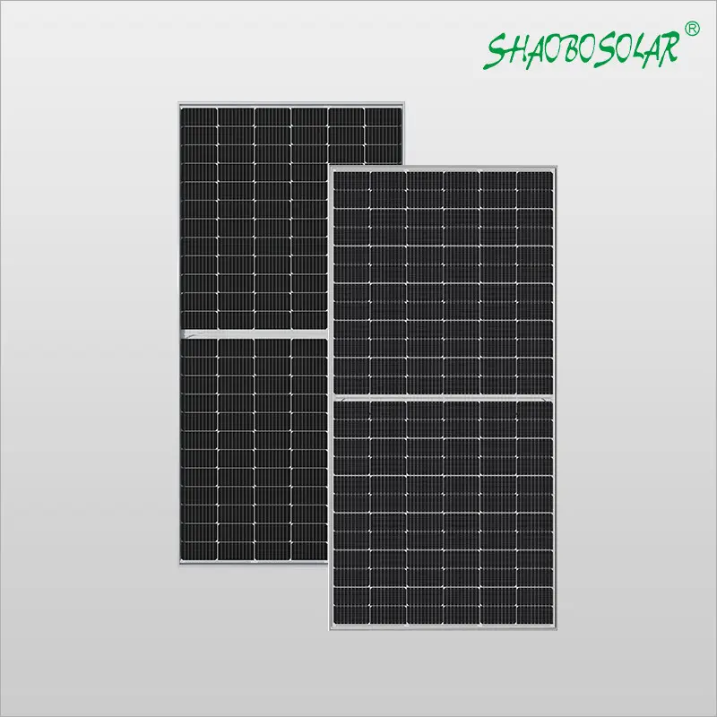 450w Mono 144 Half Cells Higher Efficency Solar Panel