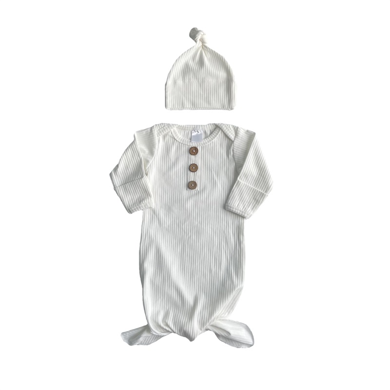 Newborn Ribbed Baby Sleeping Bag Blankets Wrap Sleep Sack for Baby