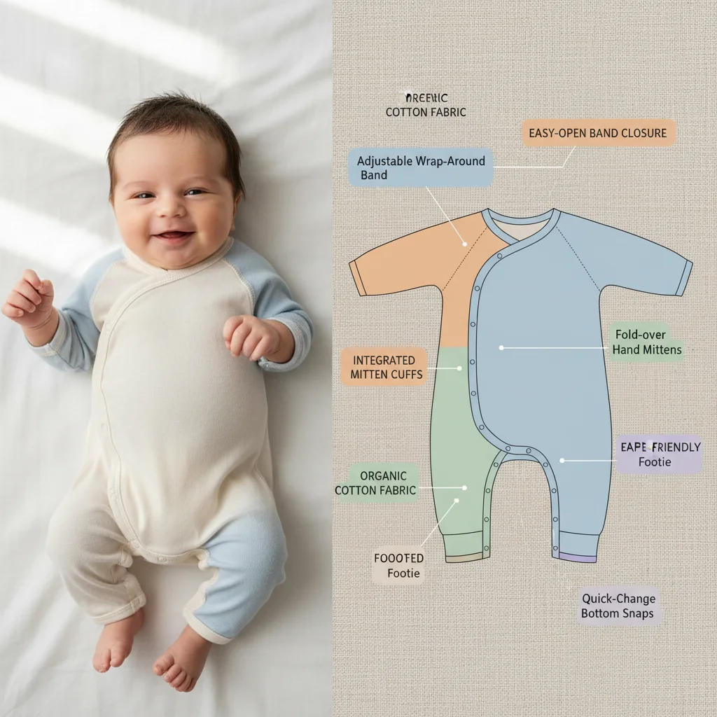 Premium Knitwear for Newborn Band Onesies Manufacturing