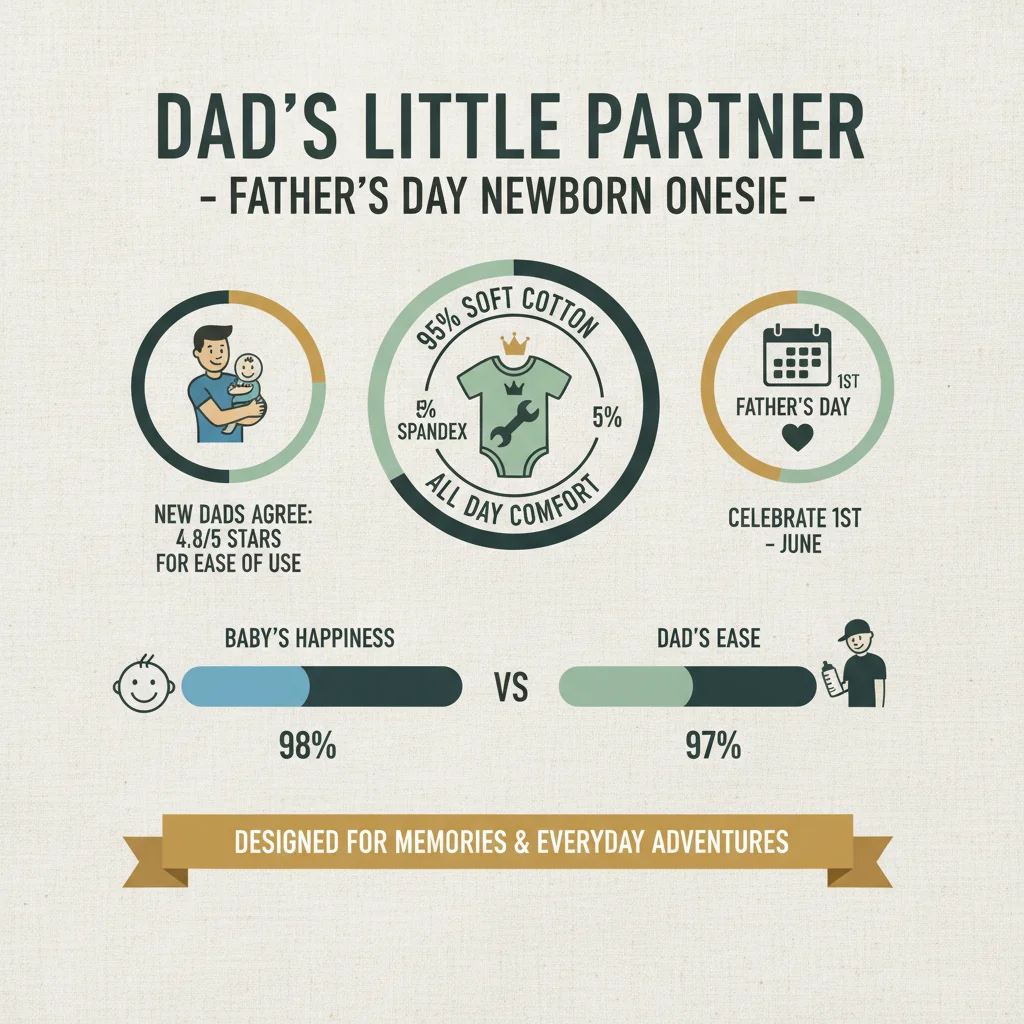 Celebrate New Beginnings with a Fathers Day Newborn Onesie