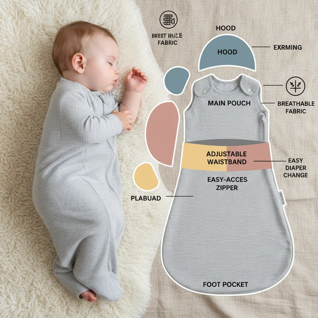 Enhance Infant Sleep with a Cozy and Safe Snug Sleep Sack