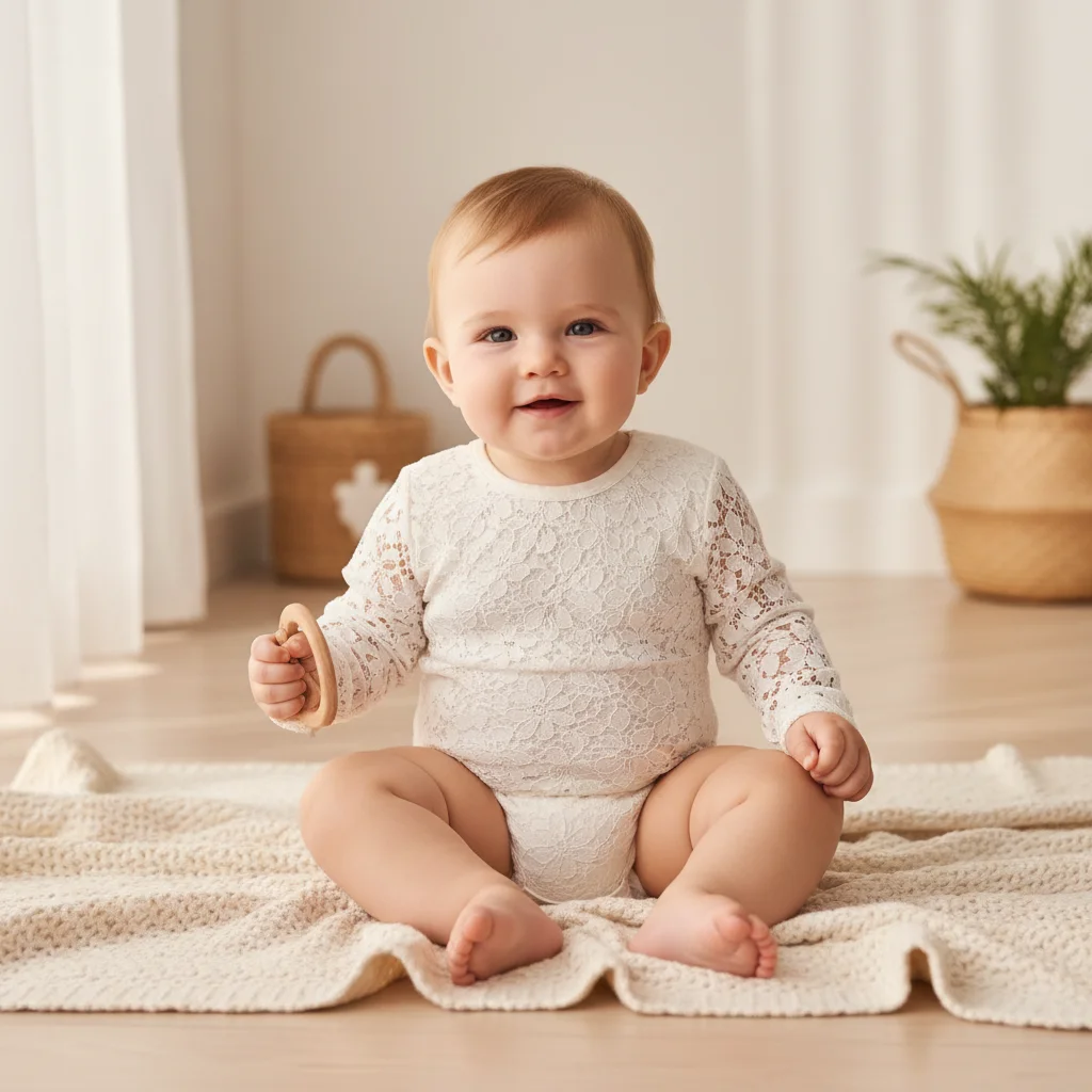 Protective Wear Infant Lace Bodysuits