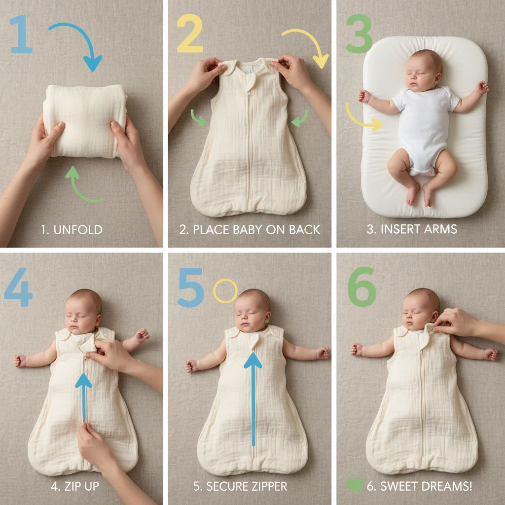 Choosing the Right Sleeveless Sleep Sack for a Safe and Comfortable Baby Sleep