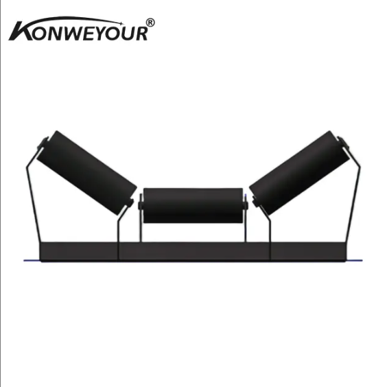 Inclinação Forward Offset Carrying Roller