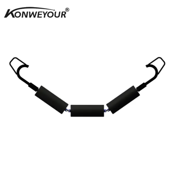 Rouleau de retour de disque en caoutchouc en céramique