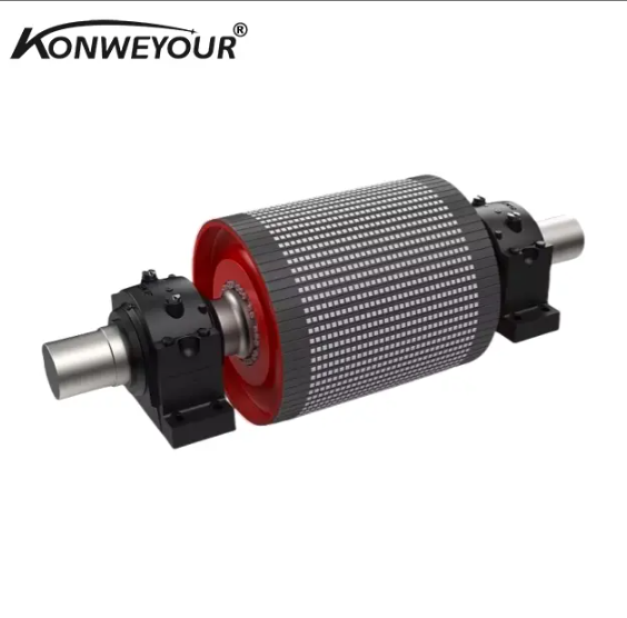 Engineering Grade Ceramic Lagging Drive Pulley-fs