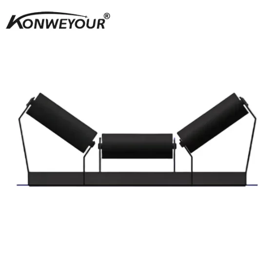 Forward Inclination Offset Carrying Roller from Hebei Juntong Machinery Manufacturing Co., Ltd.