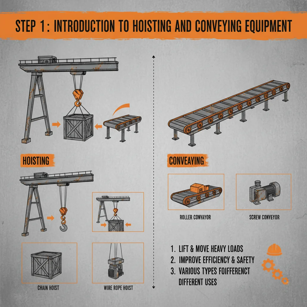 Optimizing Logistics with Advanced Hoisting and Conveying Equipment Solutions