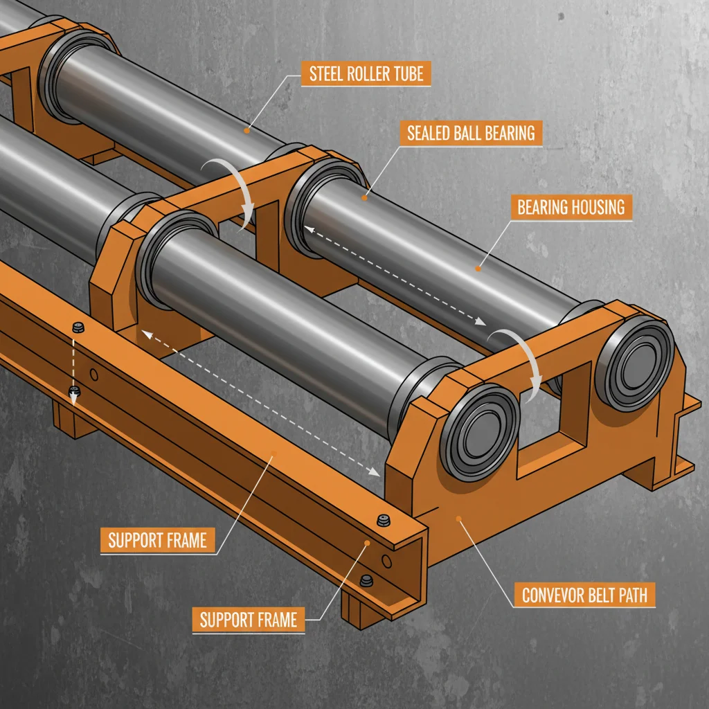 Comprehensive Guide to Steel Conveyor Rollers with Bearings for Efficient Systems