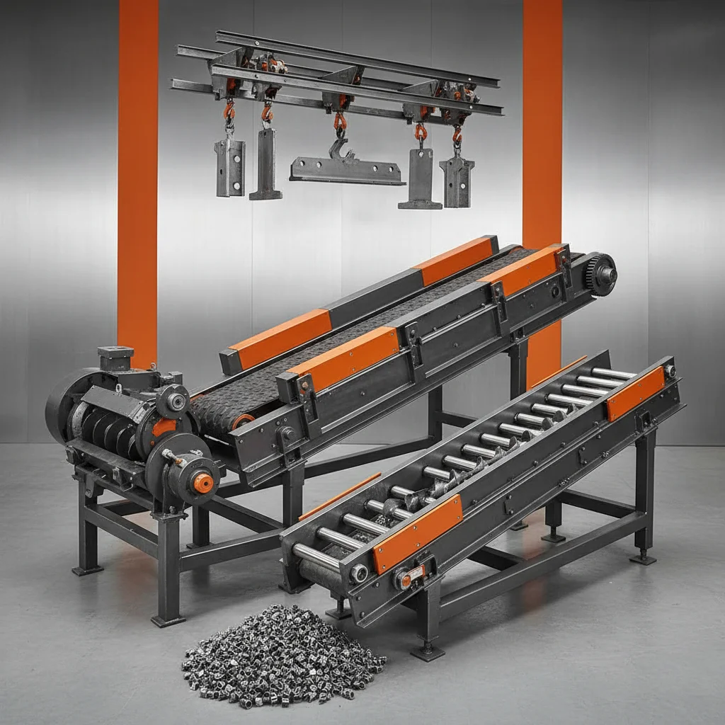 Exploring Diverse Types of Conveying Equipment for Efficient Material Handling