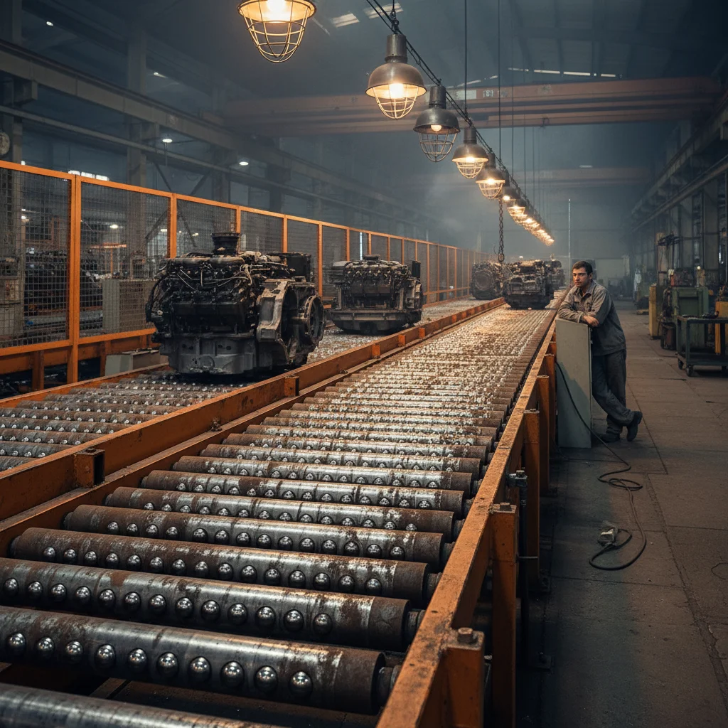 Optimizing Material Handling with Durable Ball Bearing Conveyor Rollers