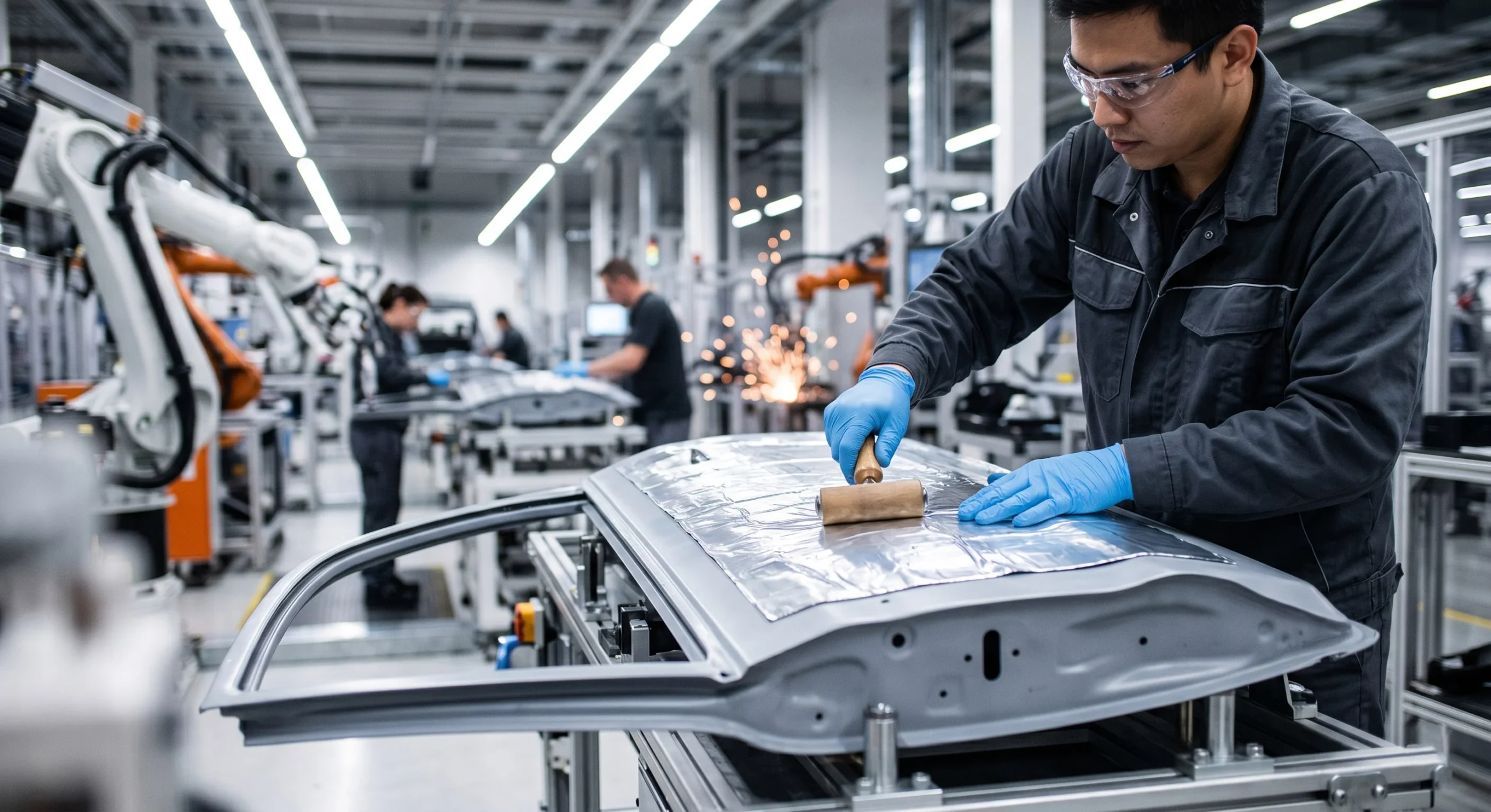 শব্দ অনুনাদৰ লুকাই থকা খৰচ:উচ্চ ঘনত্বৰ কম্পন প্লেট কিয় অটোমোটিভ আৰু ঔদ্যোগিক এনভিএইচ নিয়ন্ত্ৰণৰ মেৰুদণ্ড