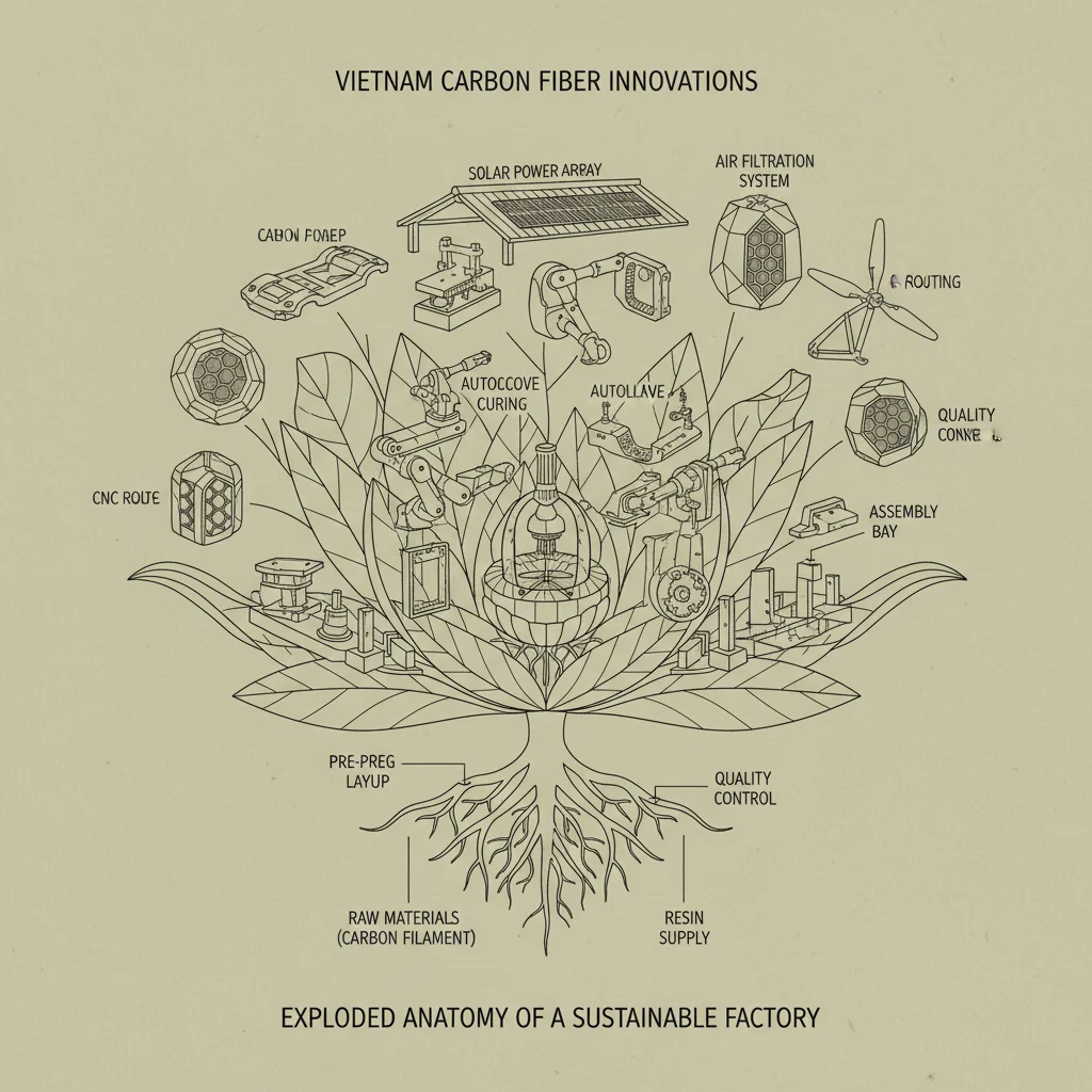 Vietnam Carbon fiber parts factory Expertise in Lightweighting Solutions