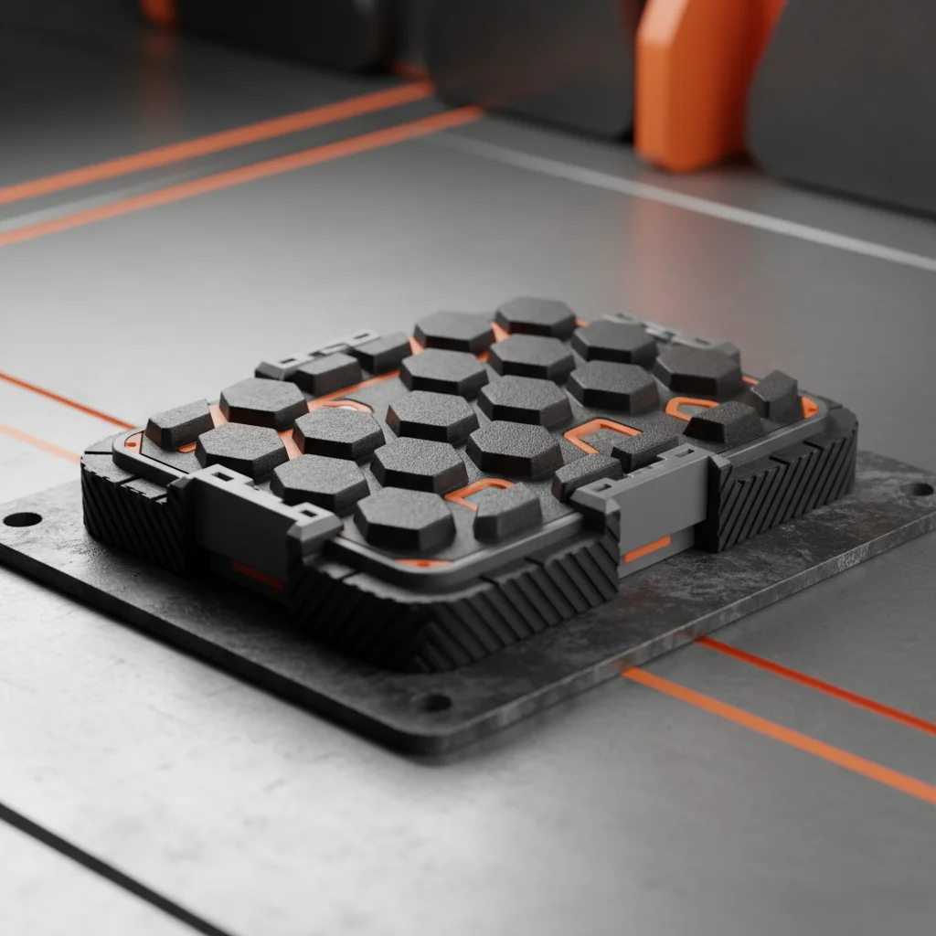 Industrial Rubber Battery Pad Guide for Vibration Isolation Safety