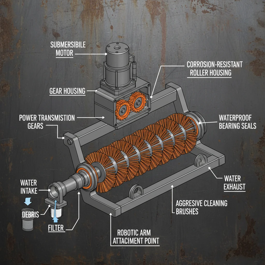 Diving Robot Roller Brush Excellence