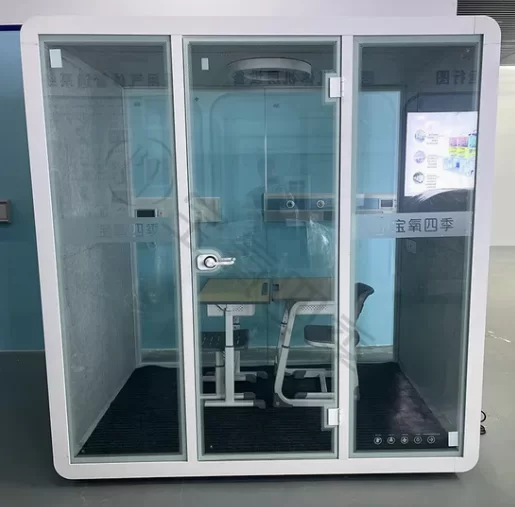 Medical hard-shell customizable micro-pressure hyperbaric oxygen chamber by Hebei Lixin