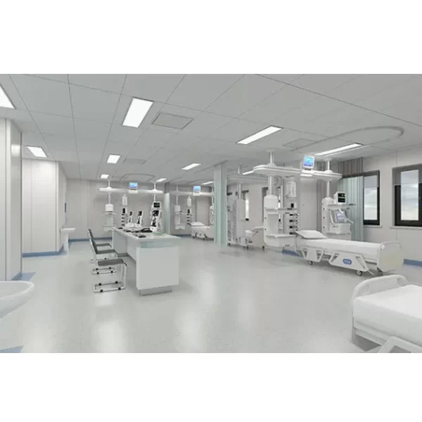Modular medical cleanroom construction details