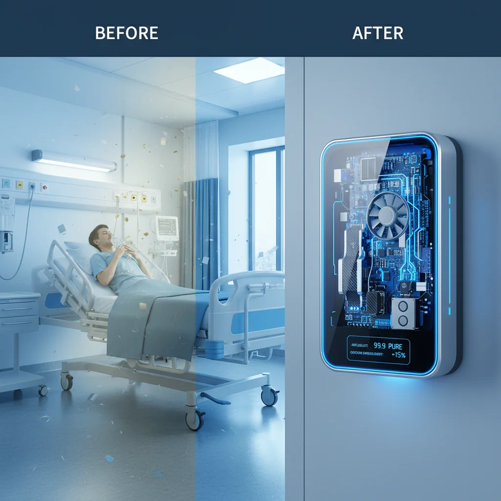 Medical Wall Mounted Purifier for Sterile Healthcare Environments
