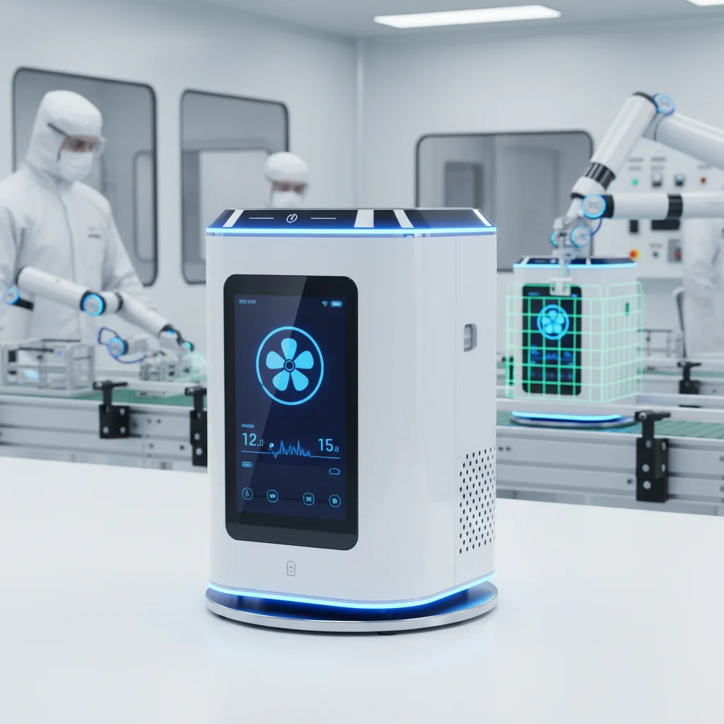 Portable Battery Operated Air Purifier for Respiratory Health