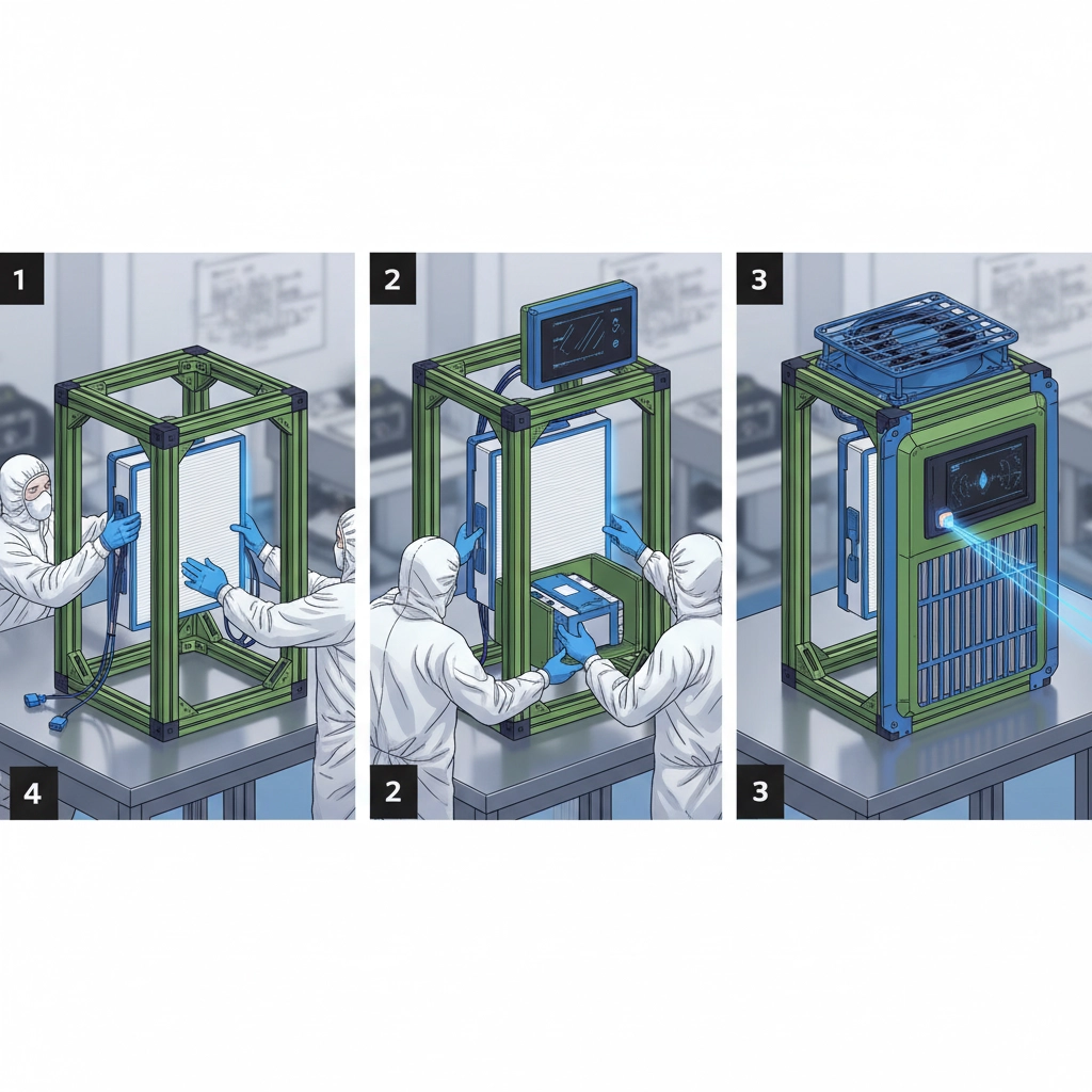 Portable Battery Powered HEPA Filter for Medical Use