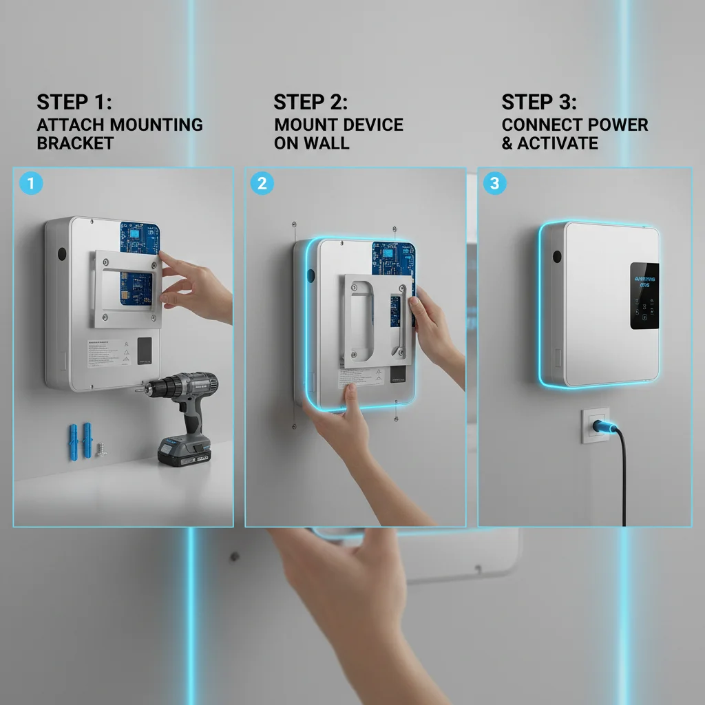 Improve Workspace Air Quality with a Robust Wall Hanging Air Purifier
