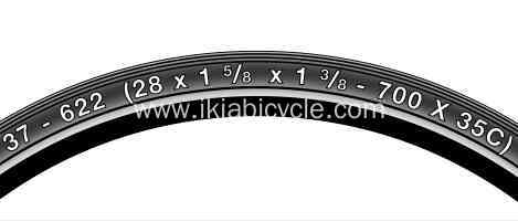 Different Size MTB Tire Black Bike Tire