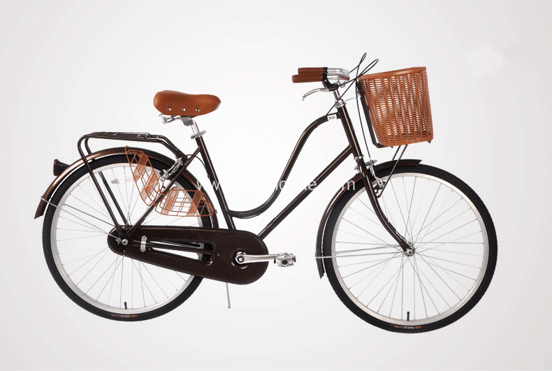 Steel Lugged Frame 26 Inch City Bicycle