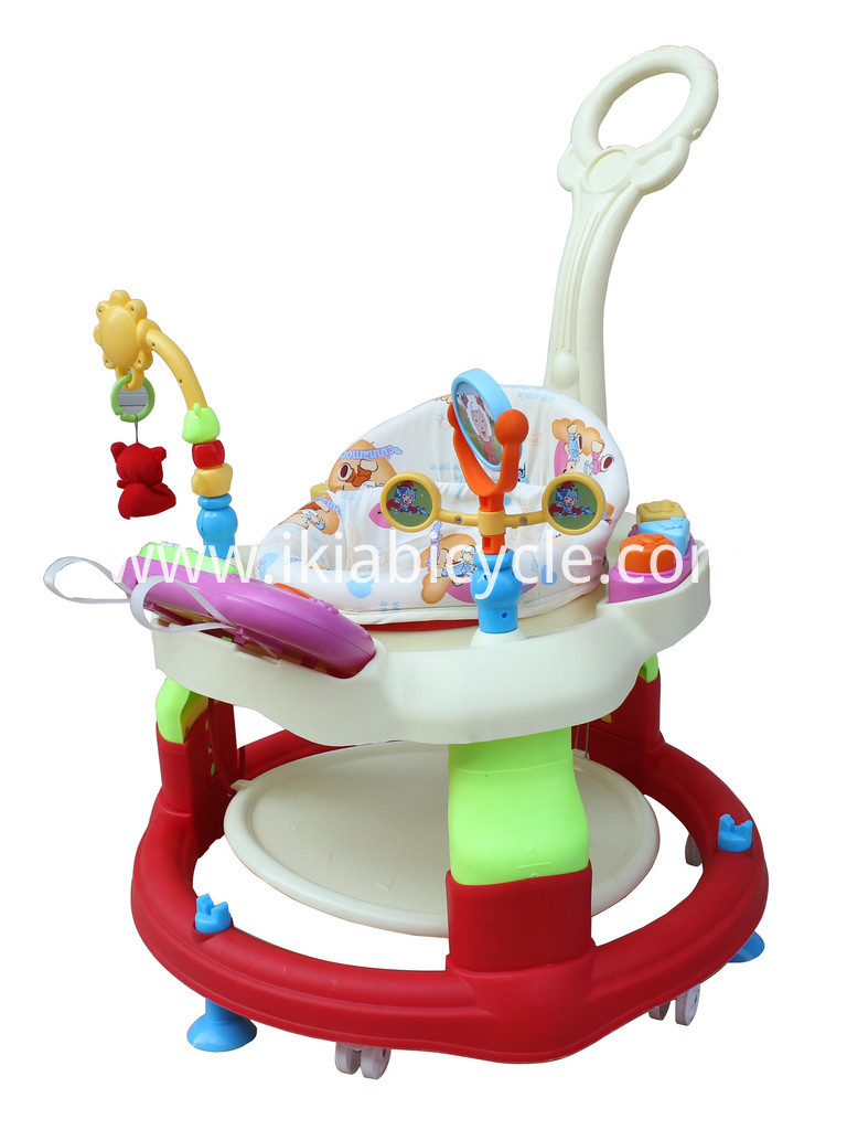 Cartoon Baby Walker Stroller Seat