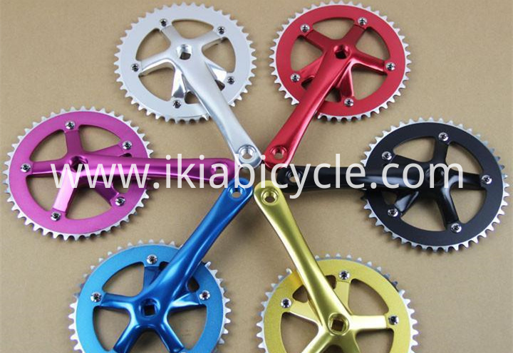 Track Bicycle Crankset Aluminum Alloy Bike Chainwheel