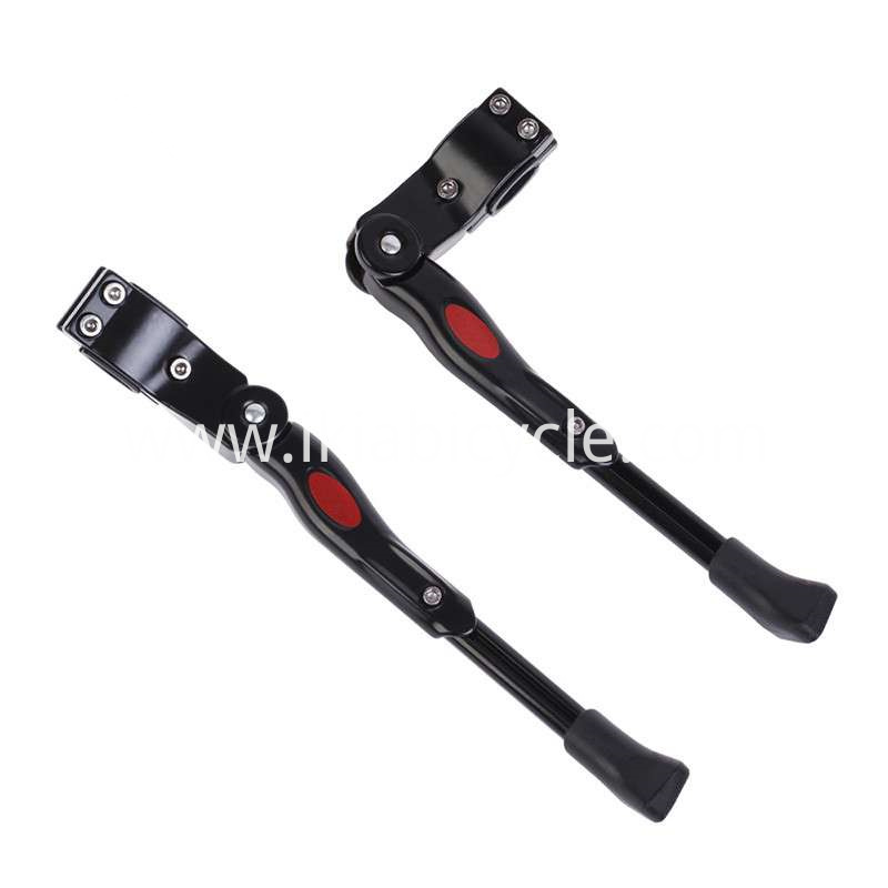 White Aluminum Alloy Bike Side Stand