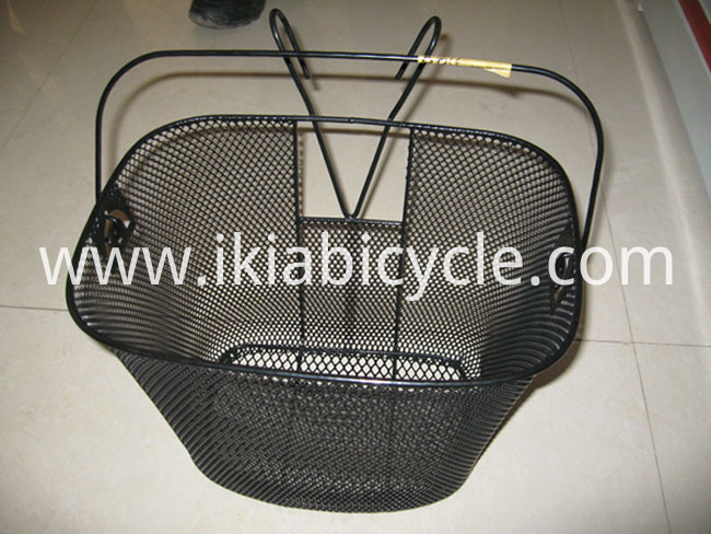 Steel Mesh Quick Release Bicycle Basket
