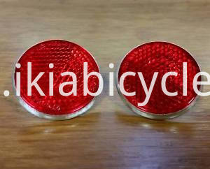 Red Color Fender Bike Reflector