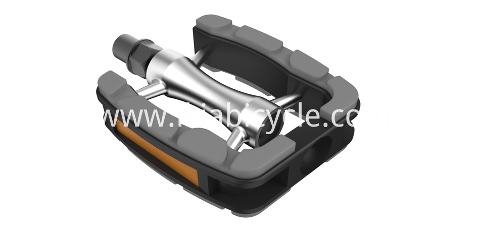 Bike Shoes and Pedals without Steel Ball