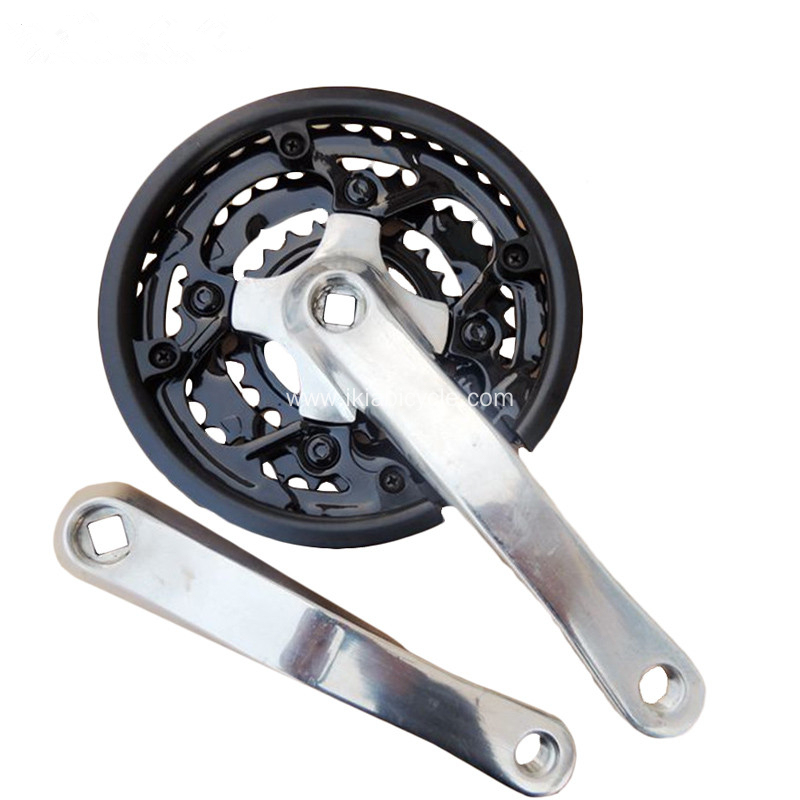 Bicycle Front Wheel Chainwheel and Crank