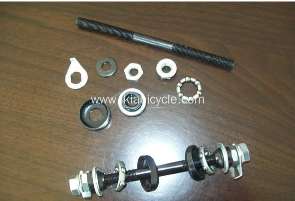 Bicycle Front Axle Bike Spindle