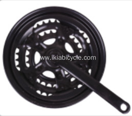 Steel Crank Set With Double Plastic Cover