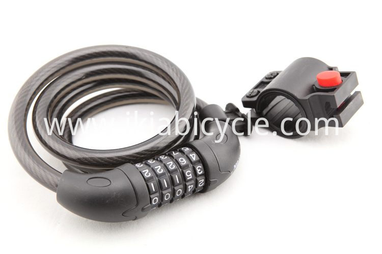 Combination Password Bicycle Cable Lock