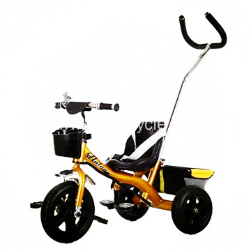 Baby Walker Tricycle Children with Bike Carrier