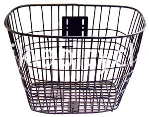 Wire Bike Basket with Clip-on Bracket