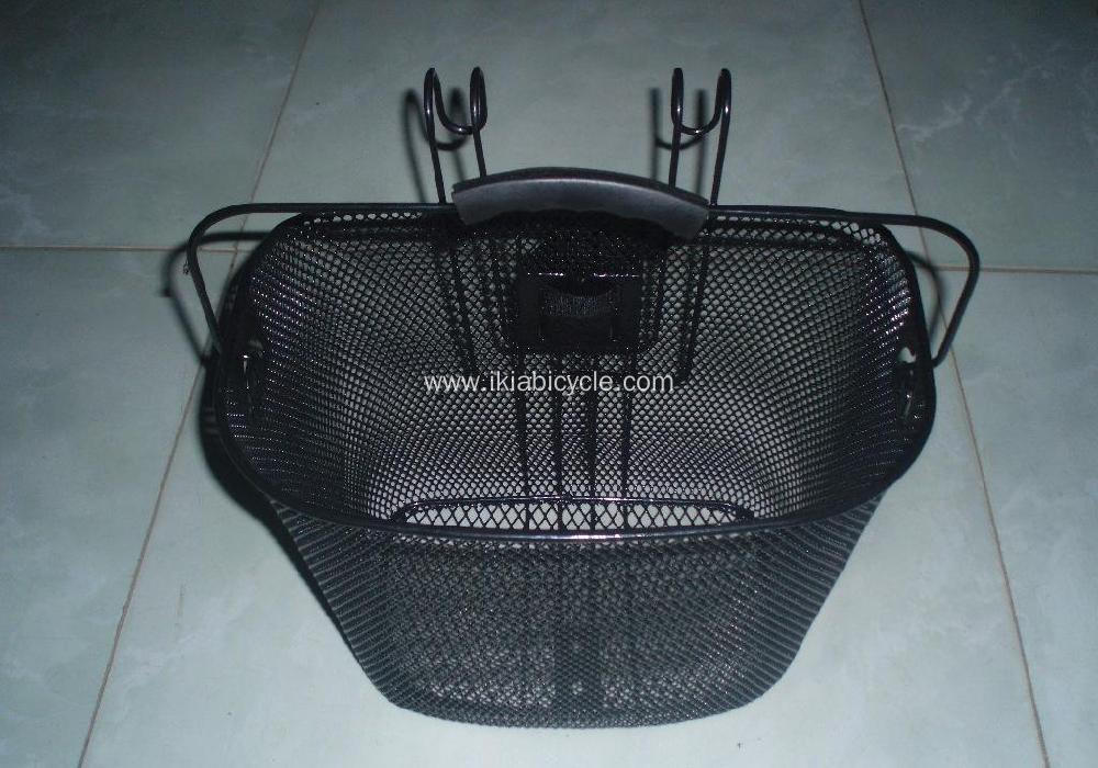 Steel Mesh Quick Release Bicycle Basket