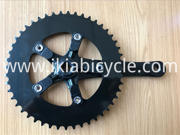 Black Color Bicycle Alloy Crankset