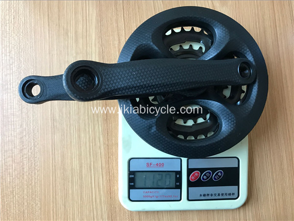 Steel Chainwheel and Crank for Bicycle 1120g